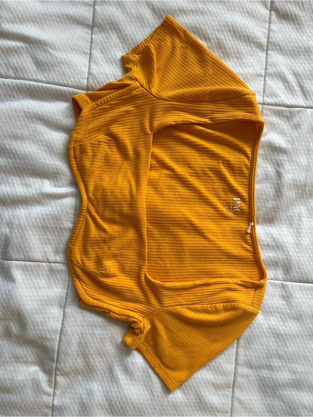 Women’s Ribbed Micro crop top